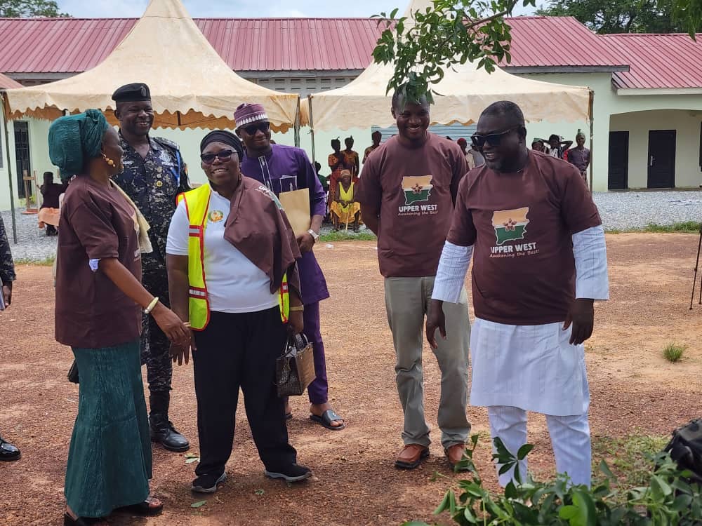 Chief and elders at the ceremony